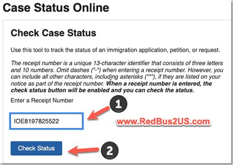 Case Status Inquiry .